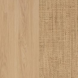 Sinfonier 5 Cajones, Cómoda, Color Puccini-Textil, Medidas: 60 cm (Largo) x 109,4 cm (Alto) x 39,6 cm de (Fondo) – Meyvaser