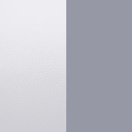 Pack de 4 Sillas Modernas para Cocina y Comedor – Metálicas Gris y Blanco, Dimensiones: 40 x 41 x 85 cm.