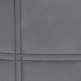 Pack de 6 Sillas Tapizadas para Salón y Comedor – Acabado Gris en Aluminio, Medidas: 38,5 cm x 40 cm x 97 cm