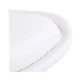 Juego de Comedor Estilo Nórdico: Mesa 100 cm + 4 Sillas Blancas 48 cm x 54 cm x 84 cm – Ideal para Decorar tu Hogar o Café