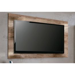 Mueble de Comedor, Mueble Salón, Acabado en Color Cañón, Medidas: 276 cm (Ancho) x 201,6 cm (Alto) x 41,8 cm (Fondo)