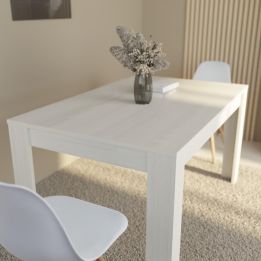 Mesa de Comedor, Mesa de Salón Fija, Color Andersen Pino, Medidas: 140 cm (Largo) x 80 cm (Ancho) x 75 cm (Alto)