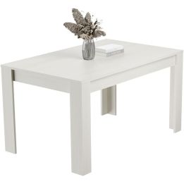 Mesa de Comedor, Mesa de Salón Fija, Color Andersen Pino, Medidas: 140 cm (Largo) x 80 cm (Ancho) x 75 cm (Alto)