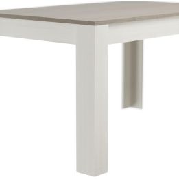 Mesa de Comedor, Mesa de Salón Fija, Color Andersen Pino Gris, Medidas: 140 cm (Largo) x 80 cm (Ancho) x 75 cm (Alto)