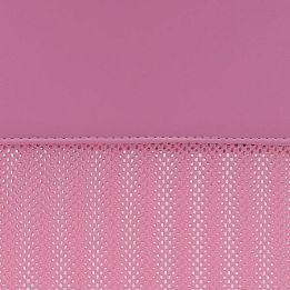 Silla de Oficina Ergonómica con Respaldo en PU Rosa y Tejido 3D Rosa, Reposacabezas Ajustable - Medidas 57,5x54x104-114 cm