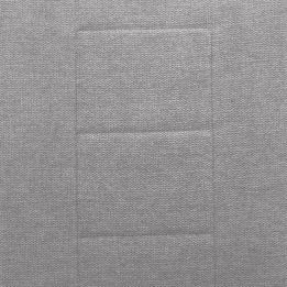 Pack de 4 Sillas de Madera Contrachapada con Relleno de Espuma, Tapizadas en Tela Gris, Patas de Cromo, Medidas 43x49x102 cm