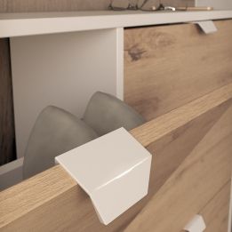 Mueble Zapatero - Almacenamiento Elegante y Práctico | 97,4 x 116,8 x 20 cm (alto x ancho x fondo)