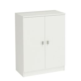 Armario Bajo de Cocina con 2 Puertas – Color Blanco – 60 x 80 x 34 cm