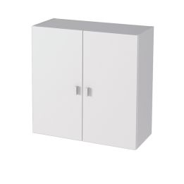 Mueble Alto de Cocina para Colgar con 2 Puertas – Color Blanco – 60 x 60 x 26,5 cm (alto x ancho x fondo)