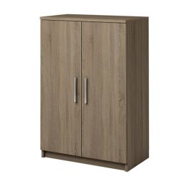 Armario Multiusos Color Roble – Color Blanco – 60 x 90 x 36 cm