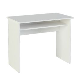 Mesa Escritorio | Mesa de Estudio | Contiene Bandeja | Color Blanco | Medidas: 90 x 74 x 50 cm
