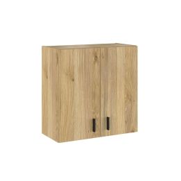 Conjunto de Muebles de Cocina Alto y Bajo de 2 Puertas en Madera Mauvella, 61x61x29 cm y 60x80x34 Cm