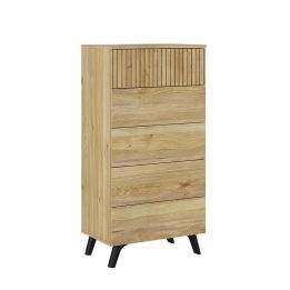 Cabezal + Dos Mesitas de Noche + Sinfonier, Mauvella - Rayas, Medidas: 210 cm (An) x 55 cm (Al) x 35 cm (Fon)
