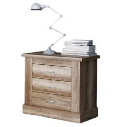 Pack de Dormitorio con Cabecero de 160 x 120 cm + 2 Mesitas de Noche + Sinfonier | Color Cañón (para Cama de 135-140 o 160)